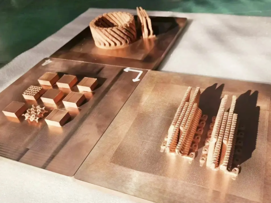 Applications of 3D Printed Copper Parts
