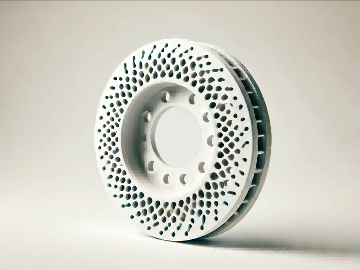 Magnesium Oxide (MgO) 3D Printing: High-Temperature Ceramic Brake Disc