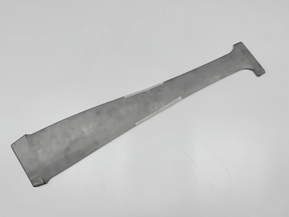 Printed Inconel 625 flange with machined sealing face